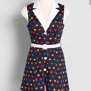 ModCloth Heart Romper